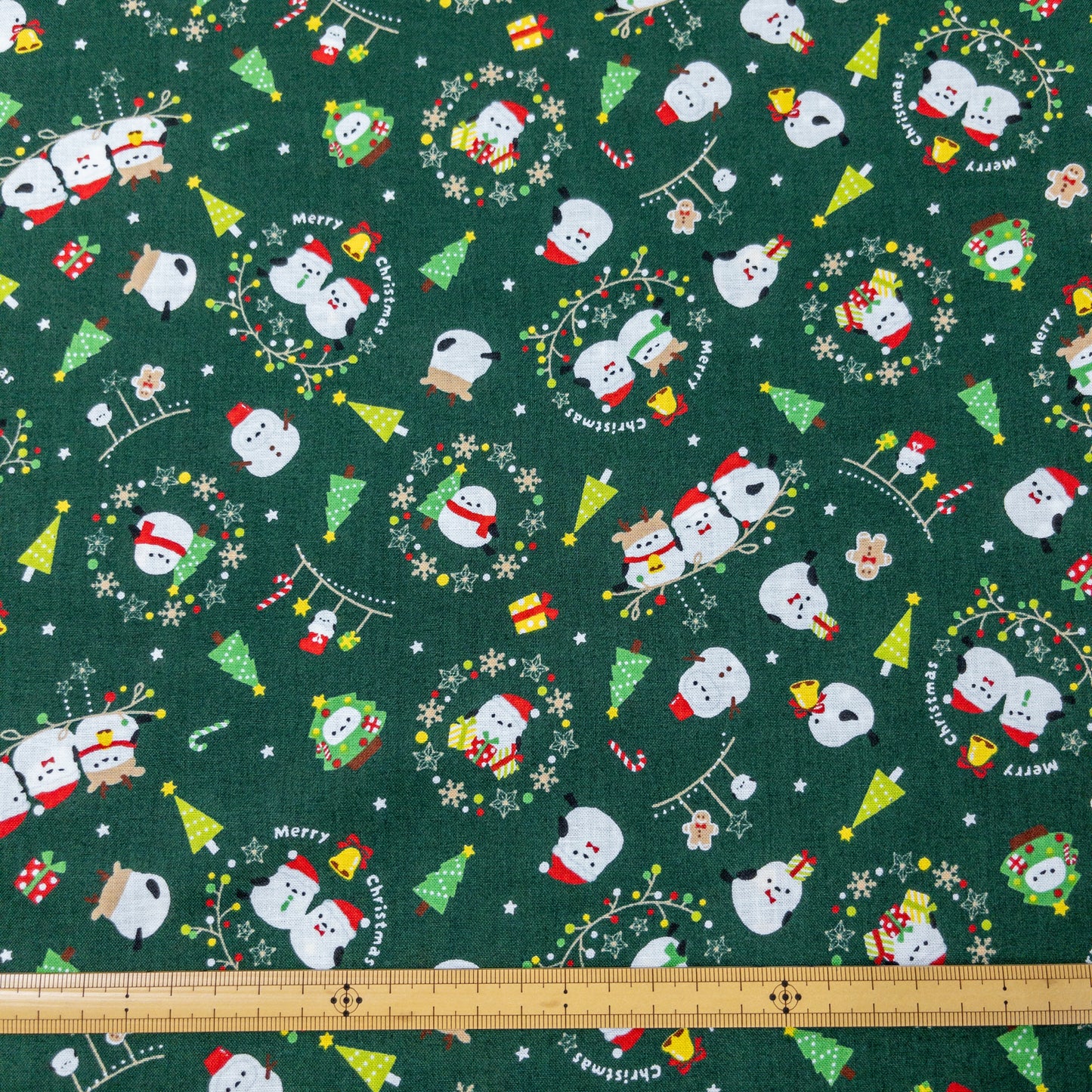 Japan | christmas with birds 雪之妖精的聖誕 | cotton printed sheeting 純棉