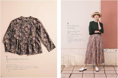 Japan | 享受用 Liberty 印花布製作自己的衣服 Liberty print | books 書籍
