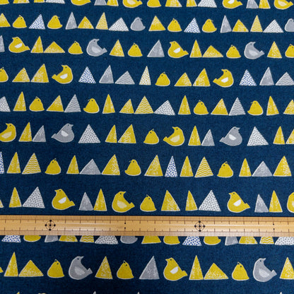 Japan | fukuoka bird cake 福岡特產小鳥 | cotton printed sheeting 純棉