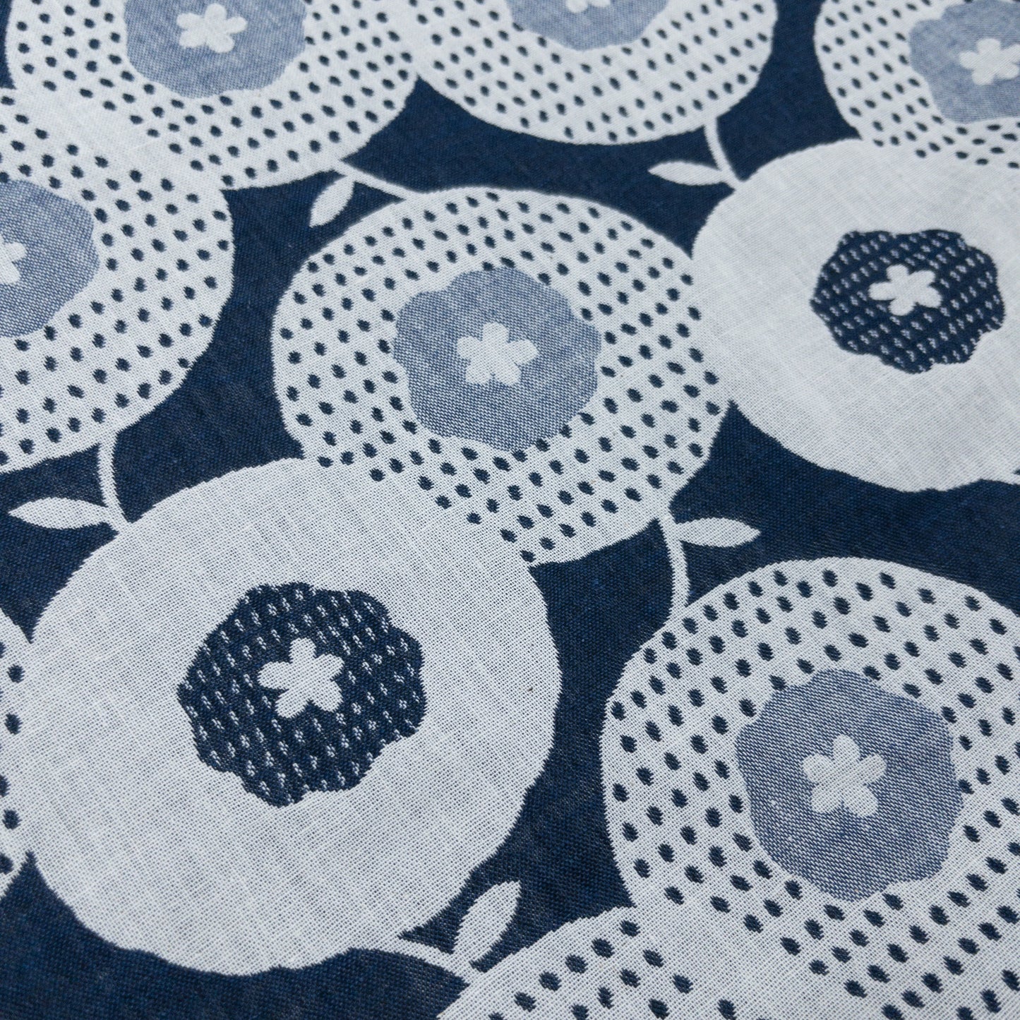 Kobayashi | 抽象果實圖案 | cotton double weave jacquard 純棉雙面提花