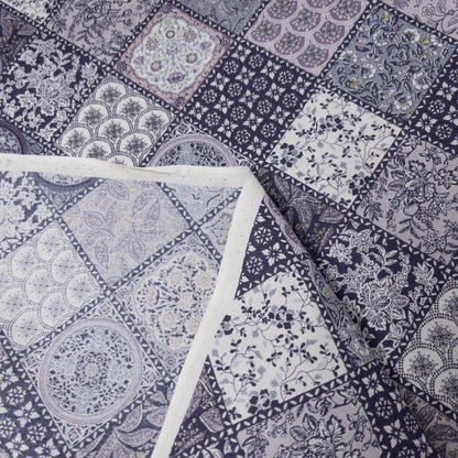 Japan | argyle pattern 菱形花磚 | cotton printed shirting 純棉
