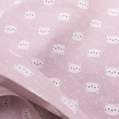 Japan | dots kitten 波點貓咪 | cotton printed sheeting 純棉