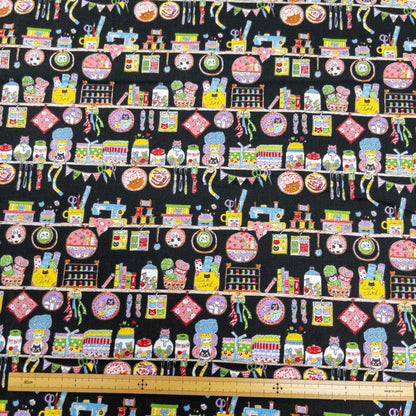 Japan | cat sewing workshop 貓貓車縫工作室 | cotton printed sheeting 純棉