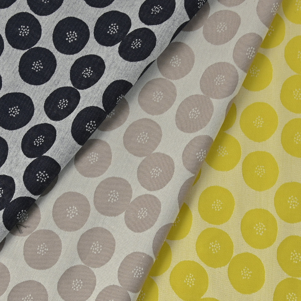 MUDDY WORKS by tomotake | mini anpan | double face cotton  yarn dyed jacquard banshu-ori 雙面先染純棉提花「播州織」