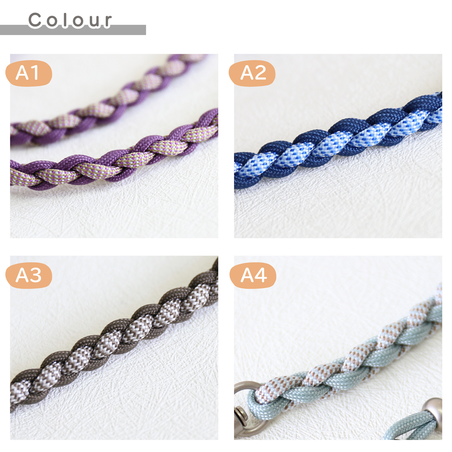 Lok Pattern│ 可調節長度 - 傘繩編織電話繩材料包DIY kit A + 教學影片