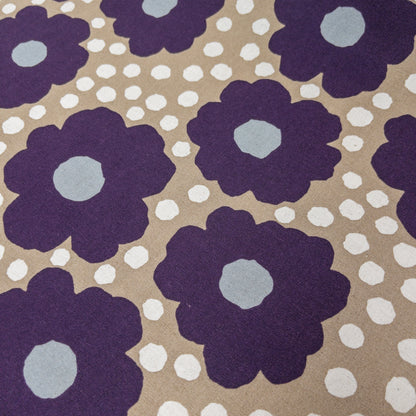 Kobayashi | Nordic Polka Dot Floral 北歐波點大花 | cotton linen 棉麻