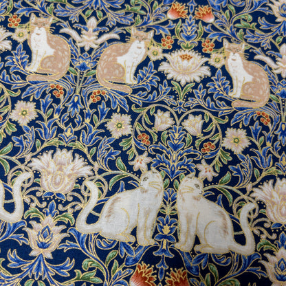Quilt Gate | Cat relief pattern 貓貓浮雕圖案 | cotton printed sheeting 純棉