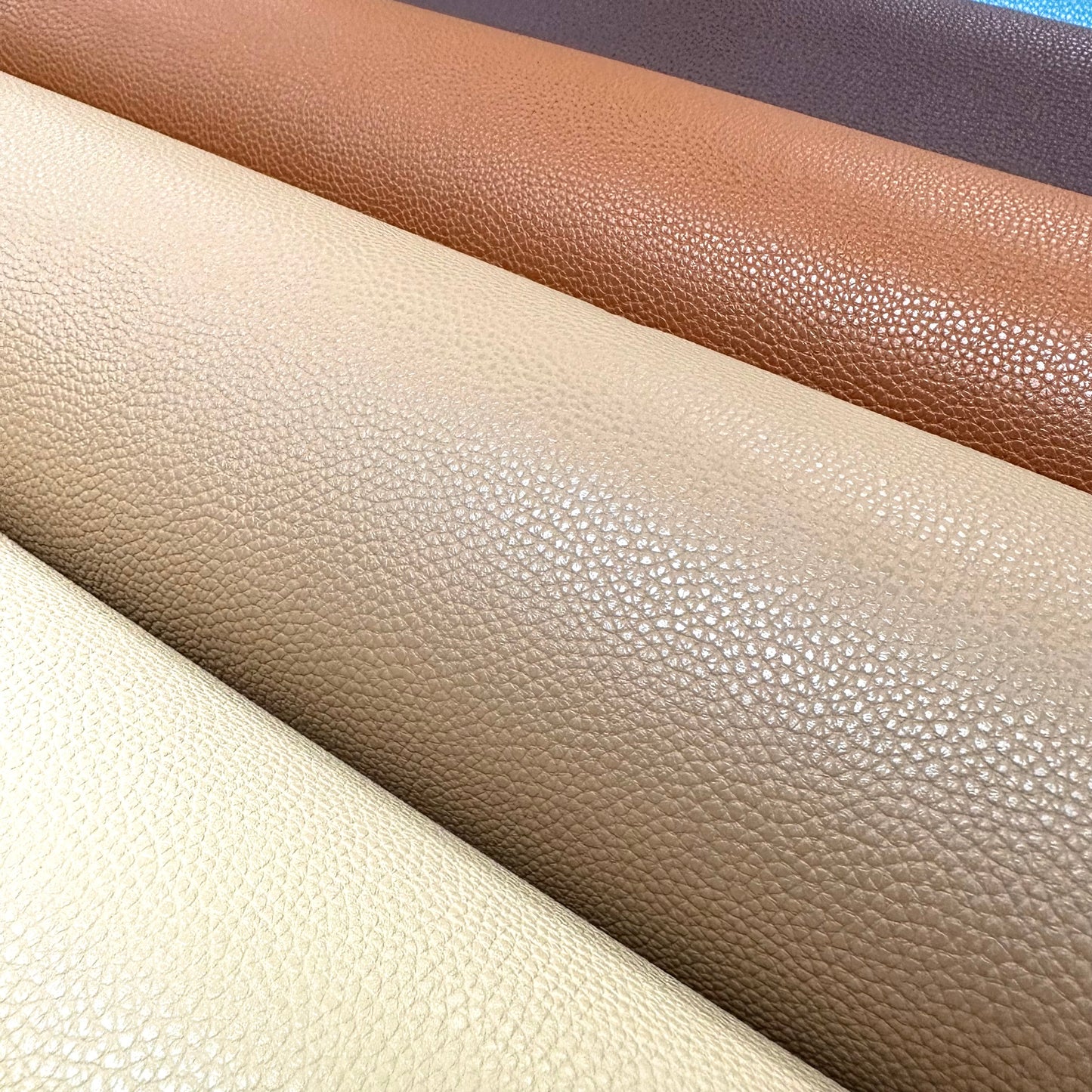 Korea | Solid colour 純色 荔枝紋 | artificial leather 人造皮革