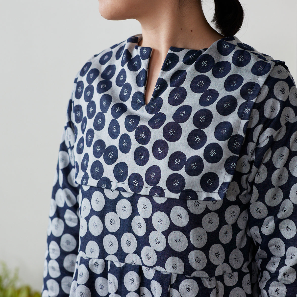 MUDDY WORKS by tomotake | mini anpan | double face cotton  yarn dyed jacquard banshu-ori 雙面先染純棉提花「播州織」