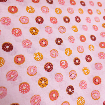 Japan | mini donuts 三款口味 迷你冬甩 | cotton printed shirting 純棉