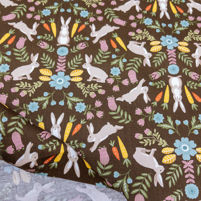 Japan | bunny forest 森林野兔| cotton printed oxford 純棉