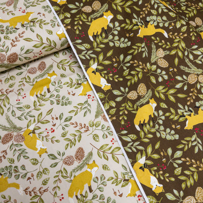 Japan | fox forest森林狐狸| cotton printed oxford 純棉