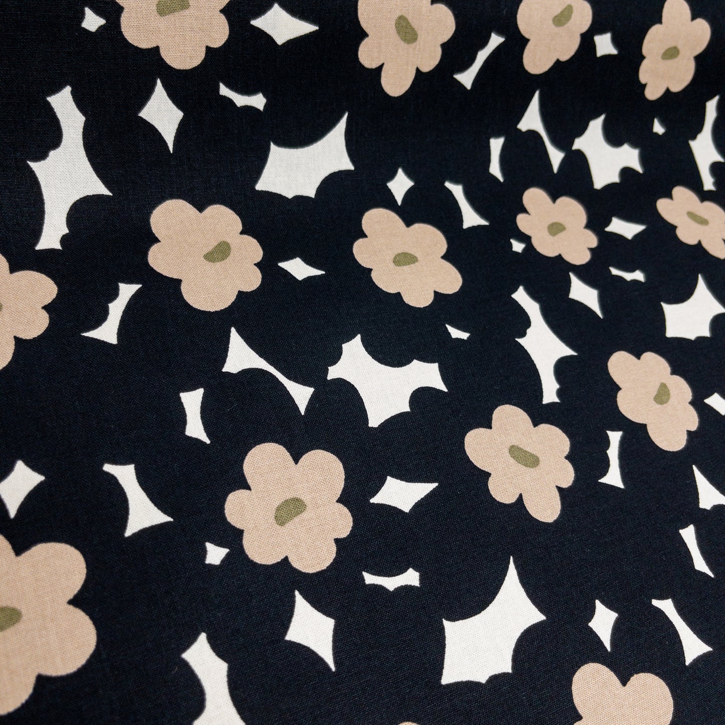 Kobayashi | Nordic flowers 北歐拼色花朵 | cotton printed canvas 純棉