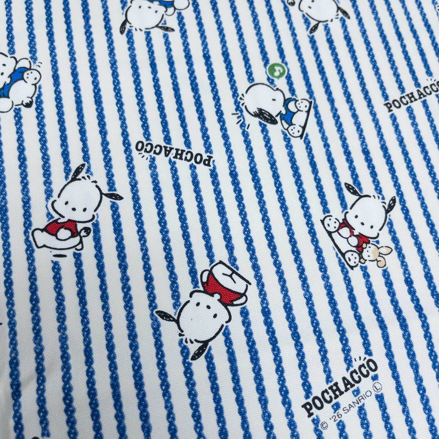 Japan | Pochacco | cotton printed oxford 純棉