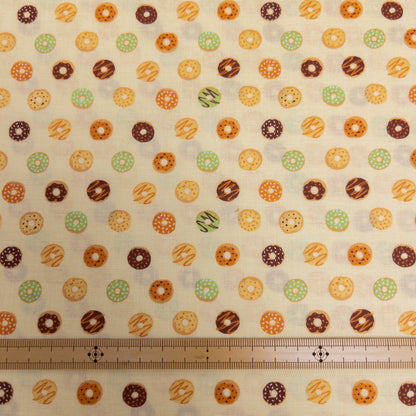Japan | mini donuts 三款口味 迷你冬甩 | cotton printed shirting 純棉