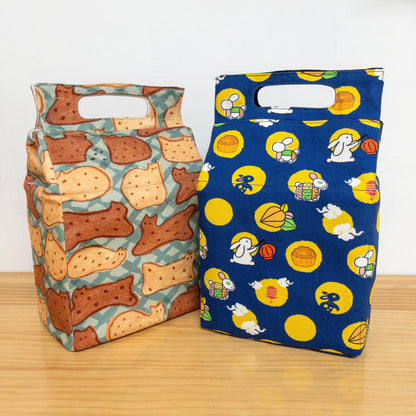 K·T SEWING｜Milk Box Hand Bag PDF Pattern 「牛奶盒三用袋」PDF紙樣 電子檔 實體紙樣