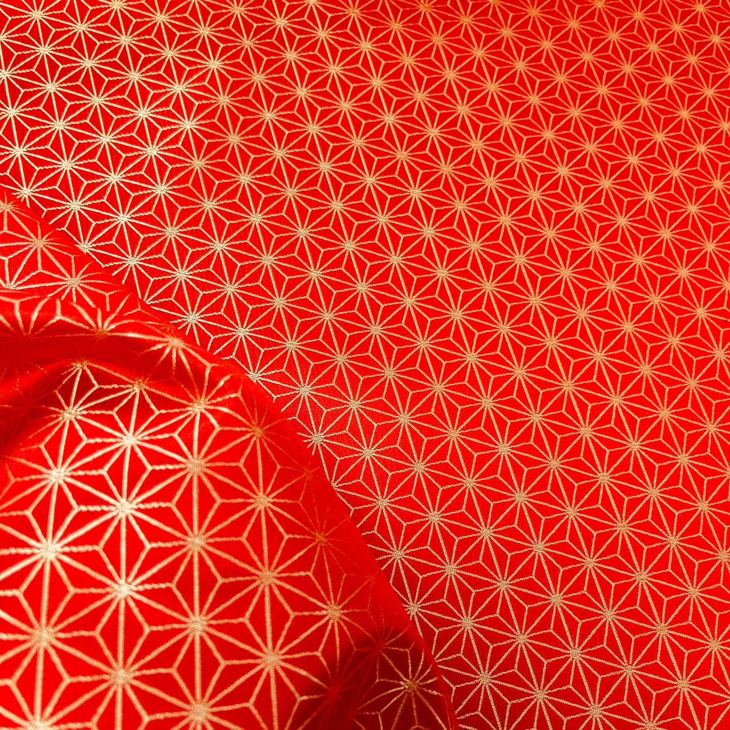 Japan | sparkling asanoha pattern 閃令令燙金線麻之葉 | brocade jacquard 錦緞