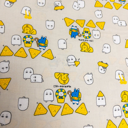 Japan | mystical 神秘不解之謎卡通布 | cotton printed sheeting 純棉