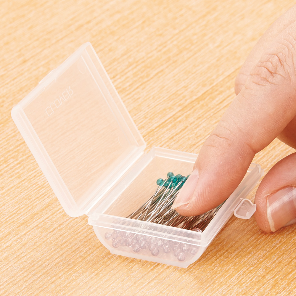 Clover silk pin (small) 耐熱薄布用極幼大頭針 絲質適用 - 80pcs/box