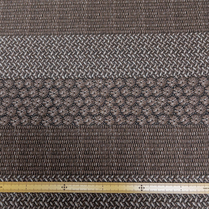Japan | Rustic Charm 編織藤籃花紋圖案 | cotton printed oxford 純棉