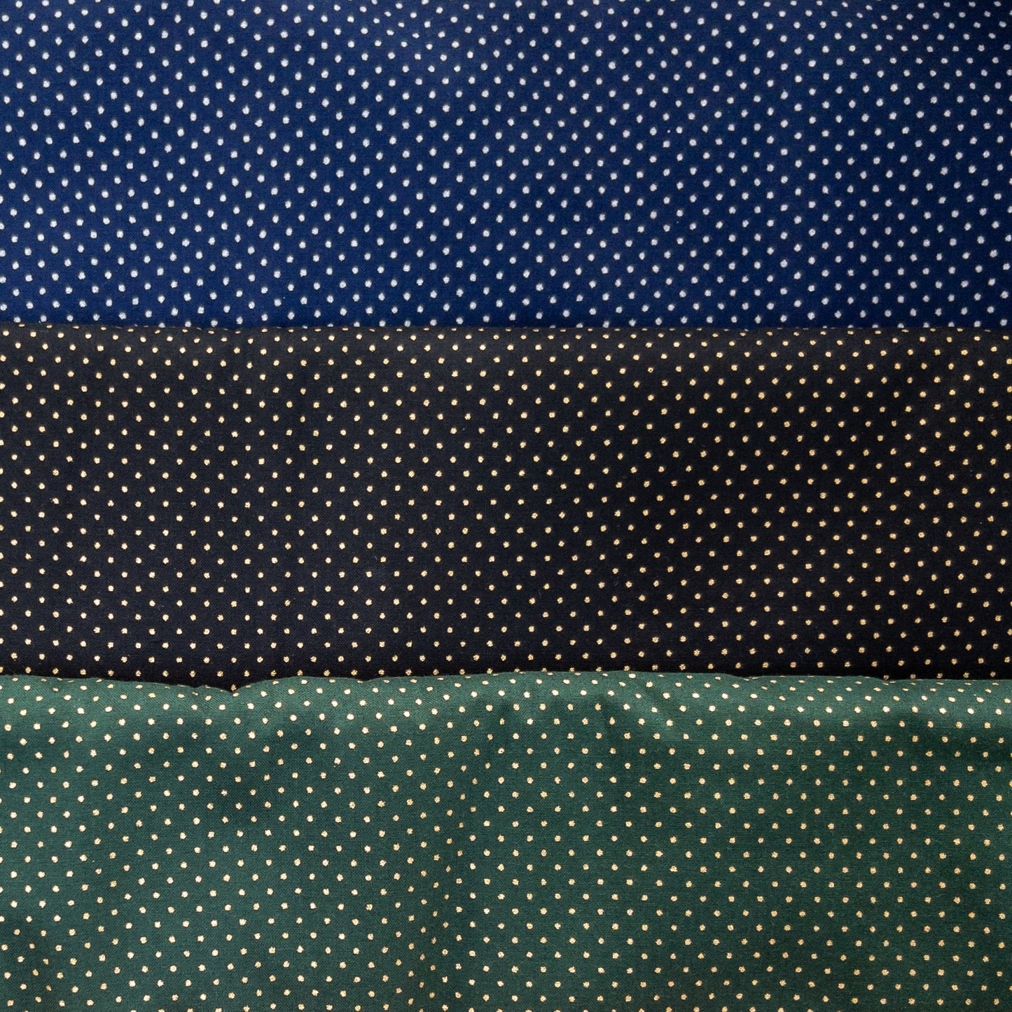 Japan | gilded dots 燙金小波點 | cotton printed sheeting 純棉