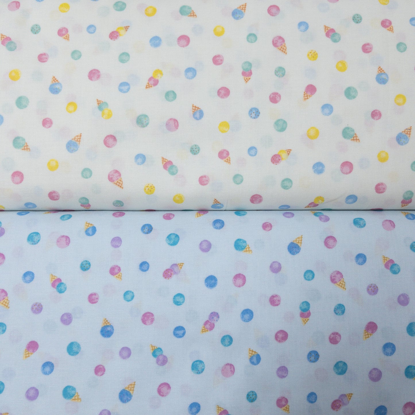 Japan | mini ice cream 迷你雪糕 | cotton printed shirting 純棉