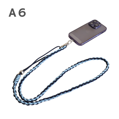 Lok Pattern│ 可調節長度 - 傘繩編織電話繩材料包DIY kit A + 教學影片