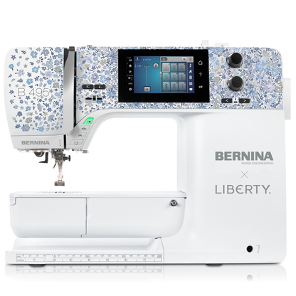 預購! 限量 瑞士BERNINA x Liberty B495 特別版 高階電腦縫紉機 (轉數快/銀行轉帳/現金優惠價$22000)
