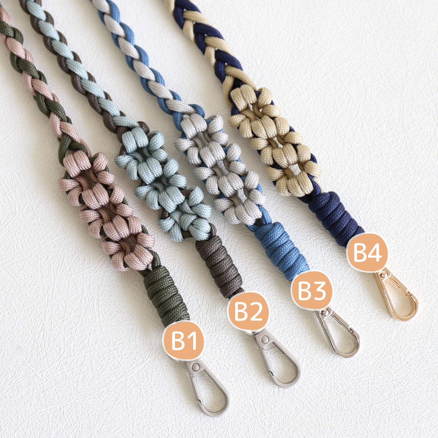 Lok Pattern│花花 - 傘繩編織電話繩材料包DIY kit B+ 教學影片