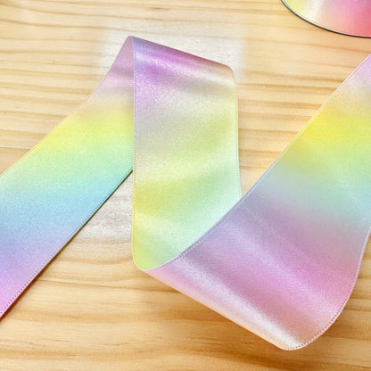 ribbon 絲帶 | gradient rainbow colors 漸變彩虹色
