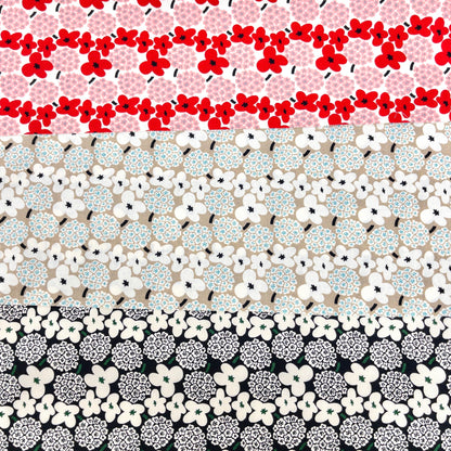 Kobayashi | Nordic flowers 北歐繡球花花朵 | cotton printed sheeting 純棉