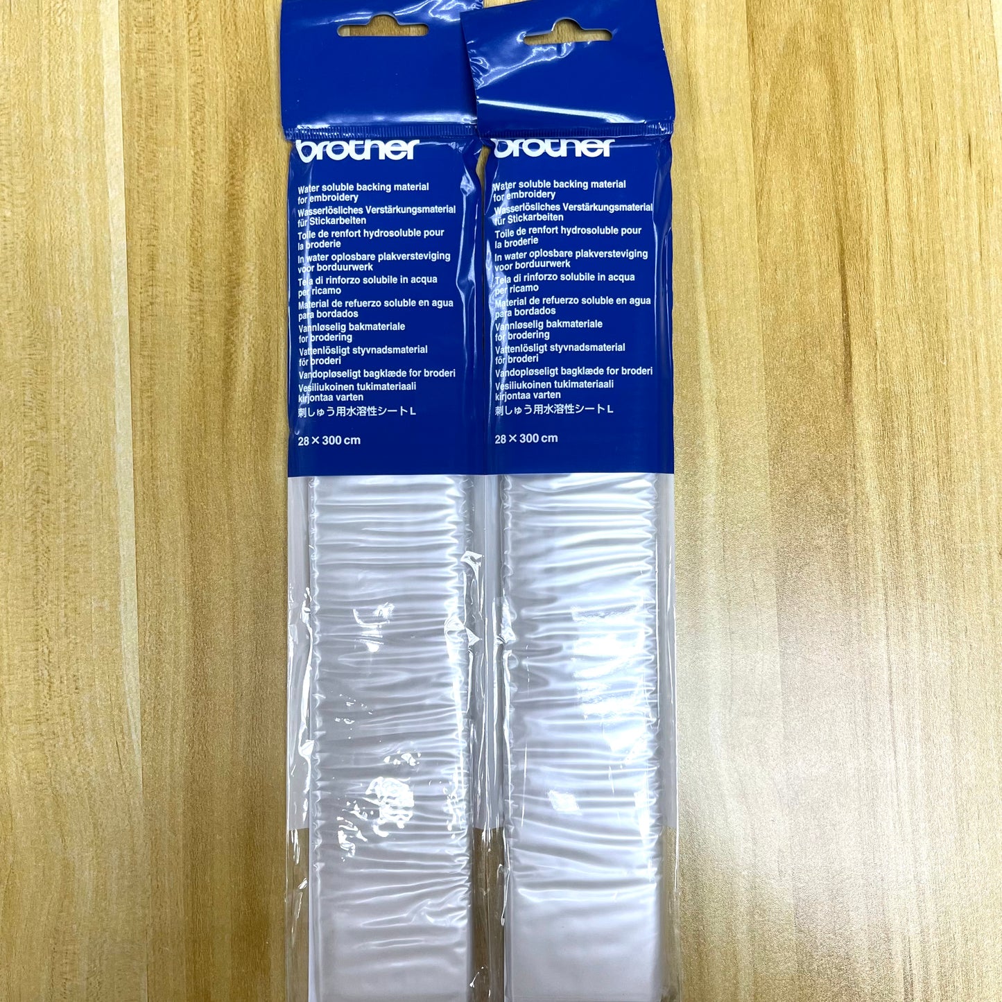 Brother embroidery water soluble stabilizer 刺繡用 水溶性底樸 底朴