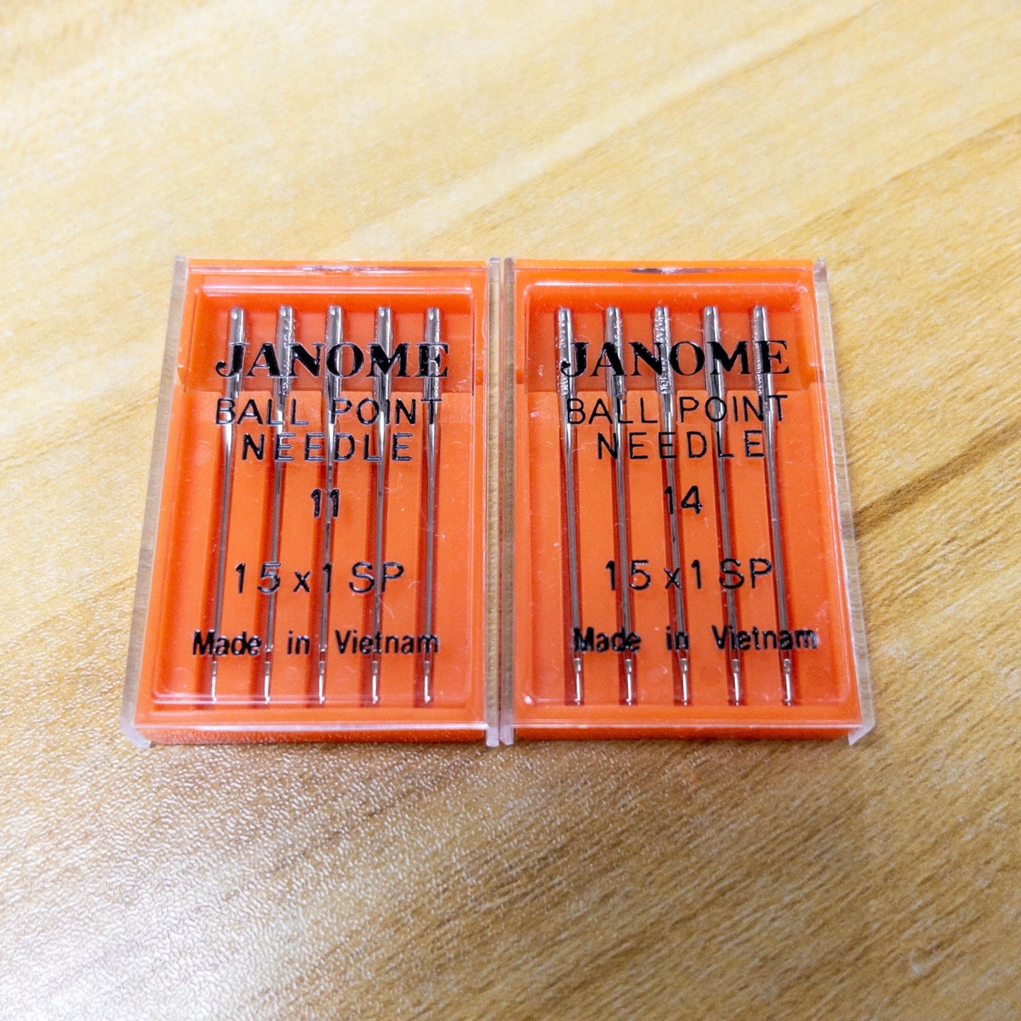 Janome domestic overlocker serger needle 家用鈒骨車車針