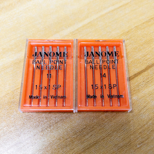 Janome domestic overlocker serger needle 家用鈒骨車車針