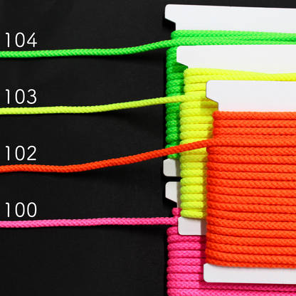 5mm acrylic neon color rope 5mm 螢光色繩 - 4 colors