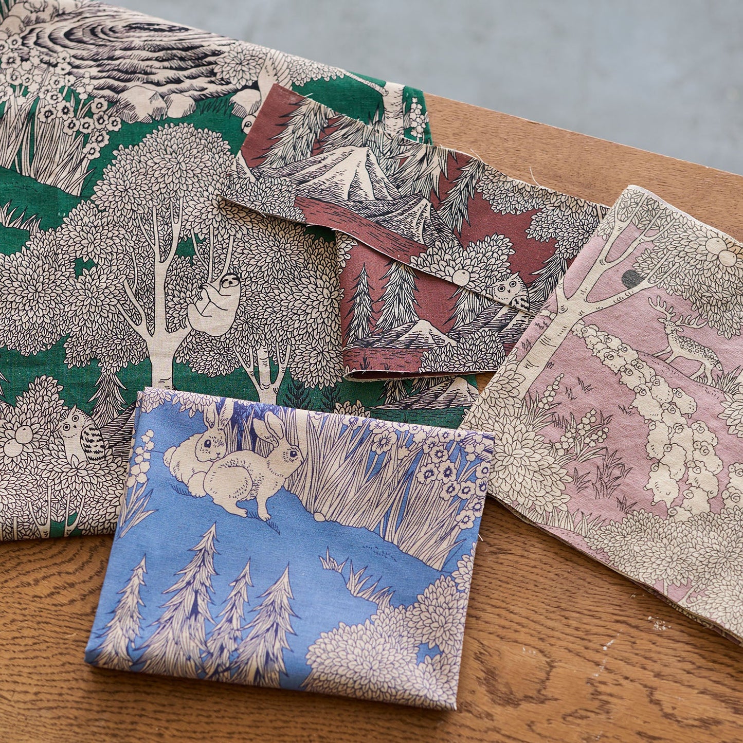 marble SUD | Forest | cotton linen 棉麻