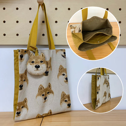 K·T SEWING｜限時推出！「三層Totebag」材料包 *送影片教學 （10月13日截單) Easy Three Pockets Totebag sewing kit (include tutorial videos)