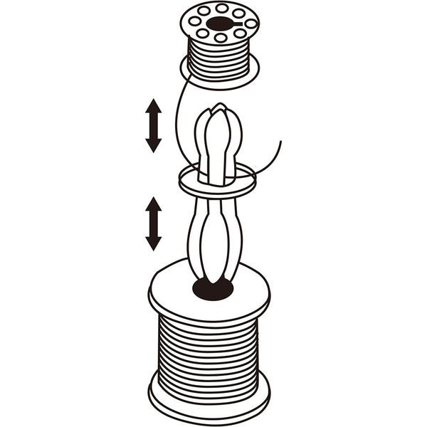 Kawaguchi bobbin catcher 梭芯線芯固定器 6pcs