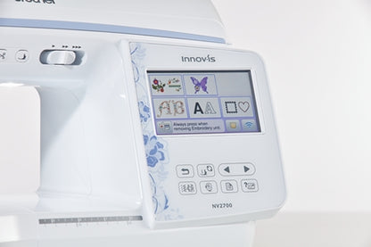 Brother INNOVIS NV2700 sewing and embroidery machine 家用繡花縫紉機 1月31日前購買送Pe-Design 11 刺繡軟件（價值：$9,800)