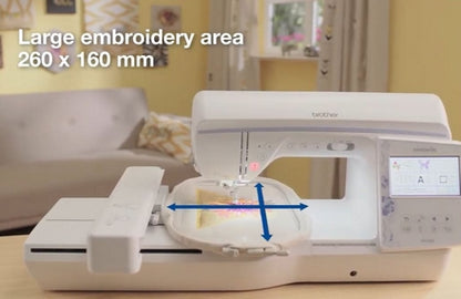 Brother INNOVIS NV2700 sewing and embroidery machine 家用繡花縫紉機 1月31日前購買送Pe-Design 11 刺繡軟件（價值：$9,800)