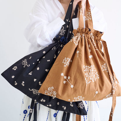 ECHINO | 2023 leopard | cotton linen embroidery 棉麻刺繡