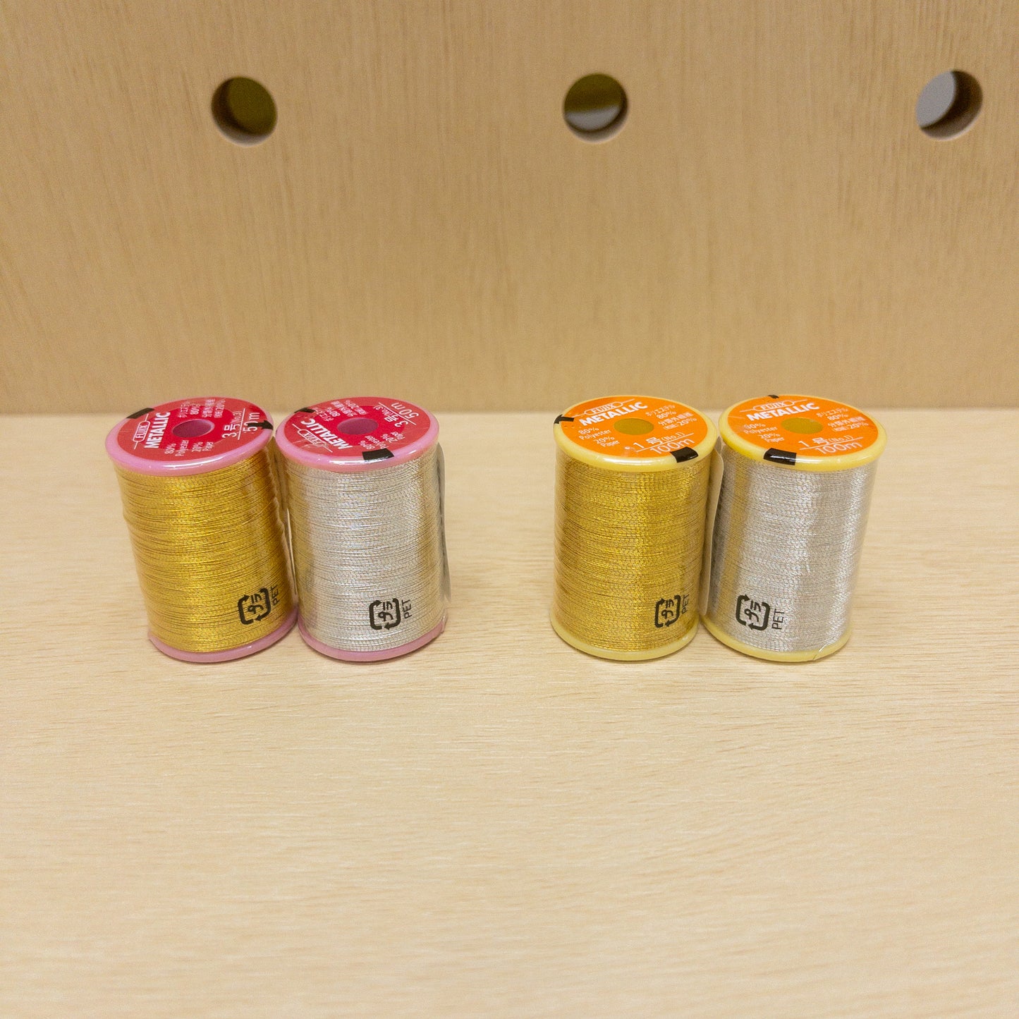 Fujix | Metallic sewing thread 金屬色車縫線