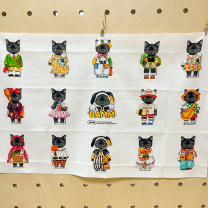 Unclecat 貓叔叔 | bamm mini | cotton linen 棉麻