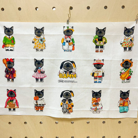 Unclecat 貓叔叔 | bamm mini | cotton linen 棉麻