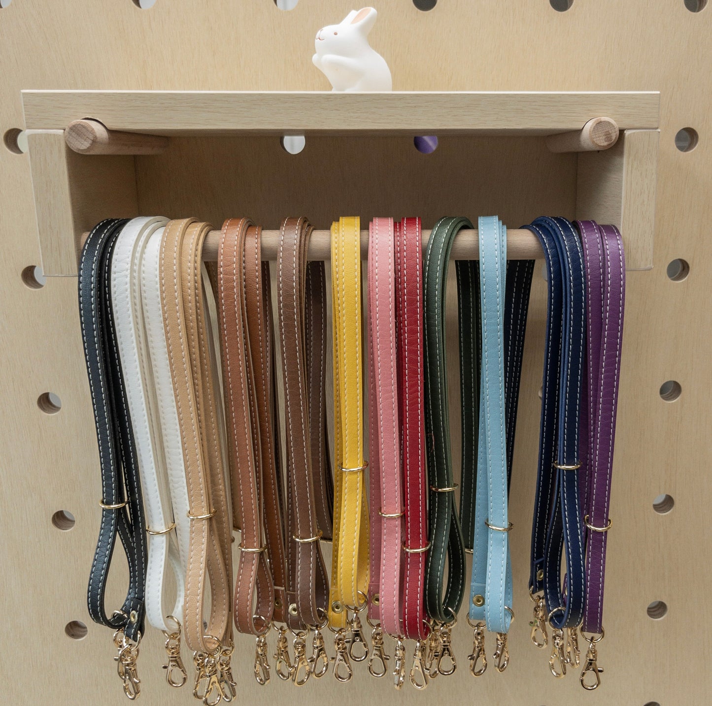 gold buckle leather shoulder straps 金色扣 皮革斜背帶肩帶 77~140cm