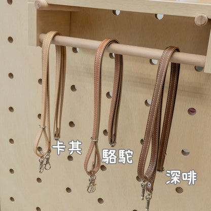 silver buckle leather shoulder straps 銀色扣 皮革斜背帶肩帶 77~140cm