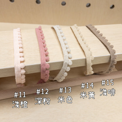 pom pom ball lace 波波花邊