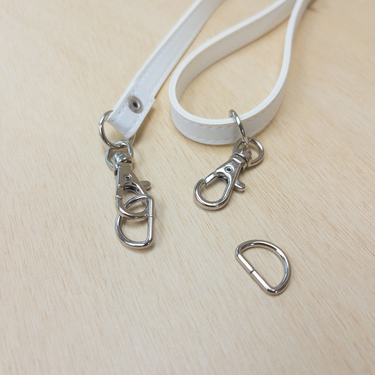 accessories 配件 | metal D-ring 2pcs 金屬D扣 2個｜10mm 12mm 15mm 18mm 21mm 25mm 30mm 35mm 40mm 50mm