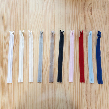 YKK invisible zipper尼龍2號隱形拉鍊 22cm