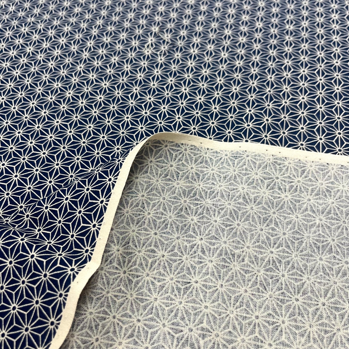 Japan | asanoha 麻の葉 | cotton printed sheeting 純棉